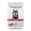 Kép 1/3 - AmaNova Dog Adult Sensitive All Breeds Salmon Deluxe  2 kg