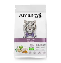 AmaNova Cat LG Adult White Fish Delicacy 6 kg