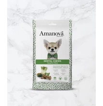 AmaNova Dog GF Snacks Dental Chews Medium/Large Vegan 180 g