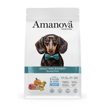 AmaNova Dog Mini Adult Exigent Iberian Pork & Pumpkin 800g