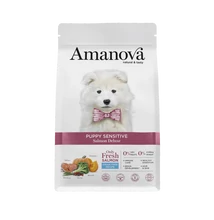 AmaNova Dog Puppy Sensitive All Breeds Salmon Deluxe 7 kg