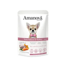 Amanova Dog GF Pouch Adult Tasty Salmon & Turkey P06 300 g