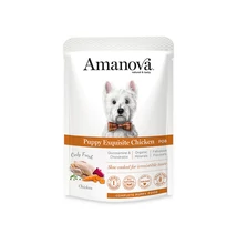 Amanova Dog GF Pouch Puppy Exquisite Chicken P08 300 g