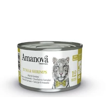 AmaNova Cat P12 Canned Tuna & Shrimps Broth 70g