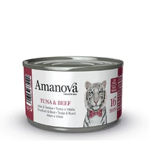 AmaNova Cat P16 Canned Tuna & Beef Brtoth 70g