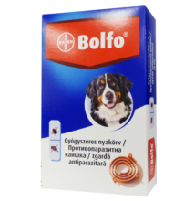 Bolfo bolha és kullancs elleni nyakörv kutyák részére 70 cm
