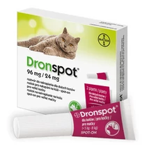 Dronspot féreghajtó spot-on nagytestű macskáknak 5-8kg 2x1,12ml