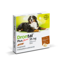 Drontal Plus 35 kg tabletta nagytestű kutyák részére 2 tabletta/ doboz