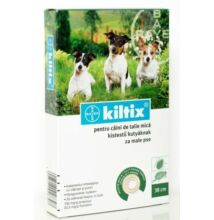Kiltix nyakörv kistestű kutyáknak "S" méret kullancsok és bolhák ellen