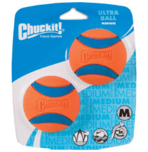 Chuckit! Ultra Ball Duo gumilabda "Az elnyűhetetlen" M méret, 2 db