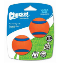 Chuckit! Ultra Ball Duo gumilabda "Az elnyűhetetlen" S méret, 2 db
