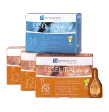 DERMOSCENT ESSENTIAL 6 M bőrápoló spot-on kutyák részére, 4X