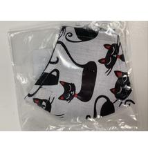 Textil maszk cicás