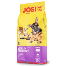 JosiDog Junior Sensitive száraz eledel 18 kg növendék kutyák részére
