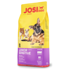 JosiDog Junior Sensitive száraz eledel 18 kg növendék kutyák részére