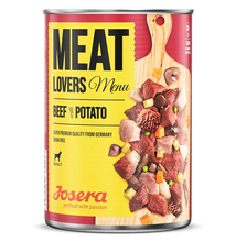 Josera Dog Meat Lovers MENU  BEEF & POTATO 400 g. konzerv felnőtt kutyák részére