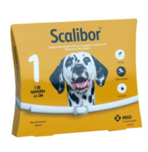 Scalibor kullancs és szúnyogok elleni nyakörv nagytestű kutyák részére 65 cm