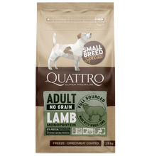 QUATTRO Dog Small Breed Adult Monoprotein LAMB 7 kg száraz táp 