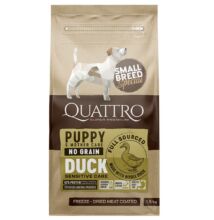 QUATTRO Dog Small Breed PUPPY& MOTHER  DUCK 1,5 kg