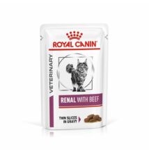 Royal Canin Feline Renal Beef alutasakos eledel – 12x85g