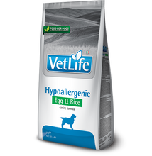 Vet Life Natural Diet Dog Hypoallergenic Egg&Rice 2kg