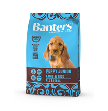 Banters Dog Puppy Junior Lamb and Rice 3kg
