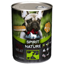 Spirit Of Nature Dog konzerv bárányhússal és nyúlhússal 800g