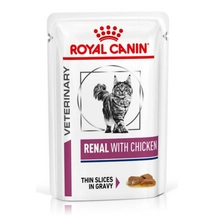 Royal Canin Feline Renal Chicken Gravy alutasakos eledel 85g