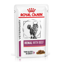 Royal Canin Feline Renal Beef alutasakos eledel 85g