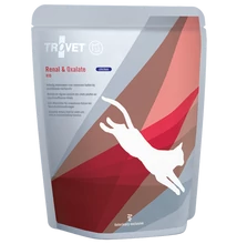 TROVET RENAL&amp; OXALATE DIET macskáknak 85 g alutasakos, Csirkés