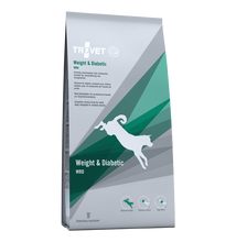 TROVET WEIGHT&amp;DIABETIC Diet (WRD)  DOG száraztáp kutyáknak, 12,5kg