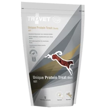 TROVET Unique Protein Treat Duck (UDT) DOG jutalomfalat kutyáknak, 125g