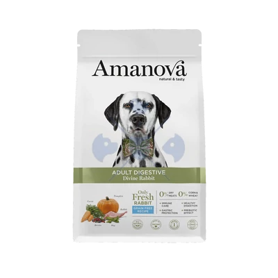 AmaNova Dog Adult Digestive All Breeds Divine Rabbit 2 kg