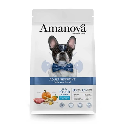 AmaNova Dog Adult Sensitive All Breeds Lamb&Pumpkin 2 kg