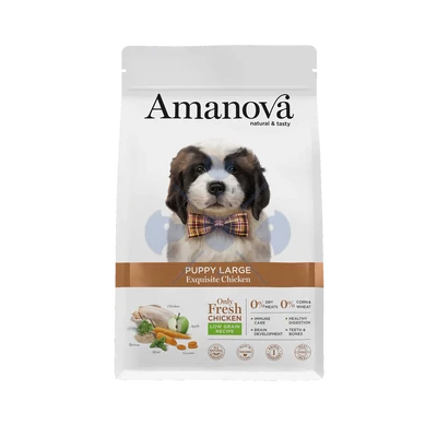 AmaNova Dog LG Large Puppy Exquisite Chicken & Quinoa 12 kg