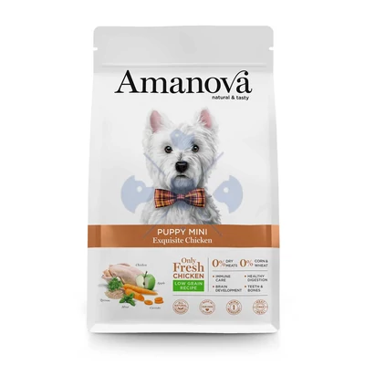 AmaNova Dog LG Mini Puppy Exquisite Chicken & Quinoa 2 kg