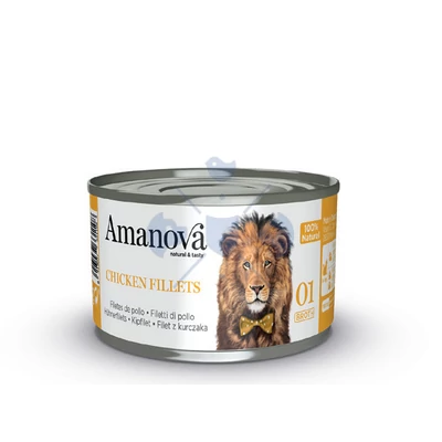 AmaNova Cat P01 Canned Chicken Fillets Broth 70g
