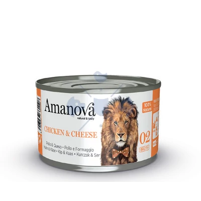 AmaNova Cat P02 Canned Chicken & Cheese Broth 70g