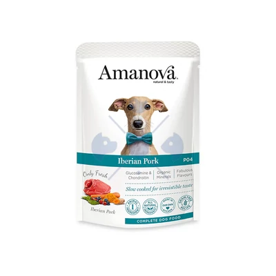Amanova Dog GF Pouch Adult Iberian Pork P04 300 g