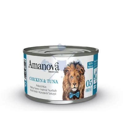 AmaNova Cat P05 Canned Chicken & Tuna Broth 70g