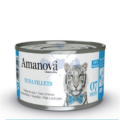 AmaNova Cat P07 Canned Tuna Fillets Broth 70g