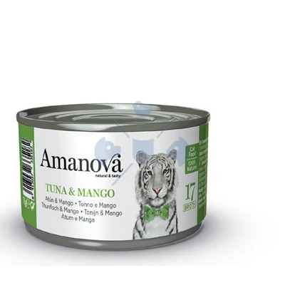 AmaNova Cat P17 Canned Tuna & Mango Broth 70g