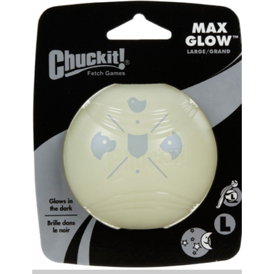 Chuckit! Max Glow - Sötétben Világító Labda - L-es méret