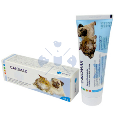 Calomax étrend kiegészítő paszta kutyák és macskák részére 120 g