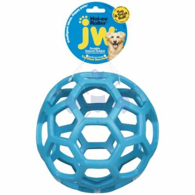 JW Hol-ee Roller Rácsos labda Kék Mini méret 1 db