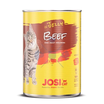 JosiCat Beef in Jelly konzerv 400g