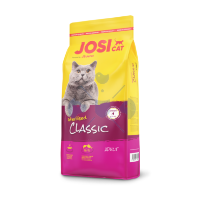 JosiCat Sterilised Classic 650 g  száraztáp ivartalanított felnőtt macskáknak