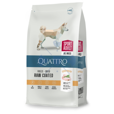 QUATTRO Dog All Breed Adult Sport /Active Extra Poultry 3 kg