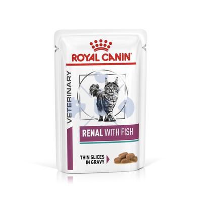 Royal Canin Feline Renal Fish alutasakos eledel – 12x85g