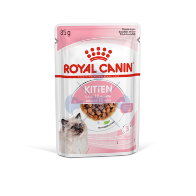 Royal Canin Kitten Gravy szószos nedveseledel – 12x85g
